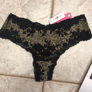 NWT-COSABELLA ITALIA CHEETAH LOWRISE THONG